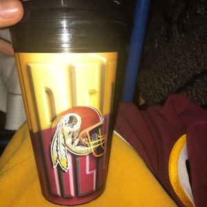 collectible reflective redskins cup